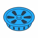 寸法を確かめる人