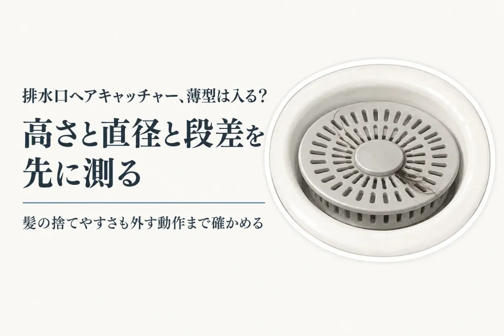楽天の薄型浴室ヘアキャッチャーをレビュー数順に比較｜受けの深さと髪の捨てやすさ